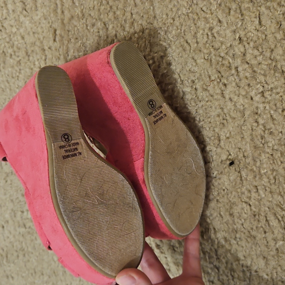 Pink Wedges - Picture 4 of 6